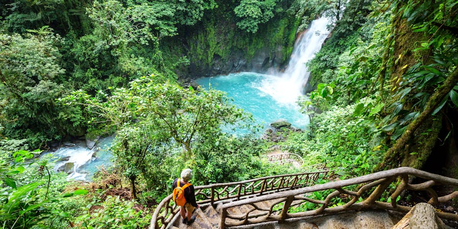 Majestic Waterfall in the Rainforest Jungle of Costa Rica (Photo: Galyna Andrushko/Shutterstock) Majestic Waterfall in the Rainforest Jungle of Costa Rica (Photo: Galyna Andrushko/Shutterstock)