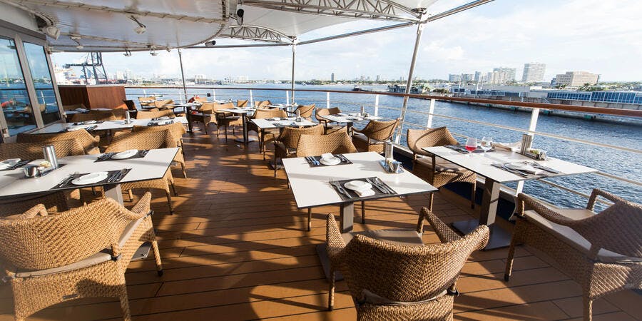 La Terazza on Silver Muse (Photo: Cruise Critic) La Terazza on Silver Muse (Photo: Cruise Critic)