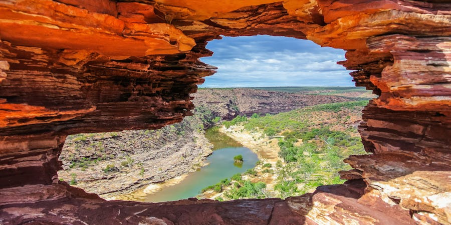 Nature's Window, Kalbarri National Park, Western Australia (Photo: Nicole Kwiatkowski/Shutterstock) Nature's Window, Kalbarri National Park, Western Australia (Photo: Nicole Kwiatkowski/Shutterstock)