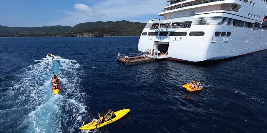Seabourn's Watersport Platform (Photo: Seabourn) Seabourn's Watersport Platform (Photo: Seabourn)