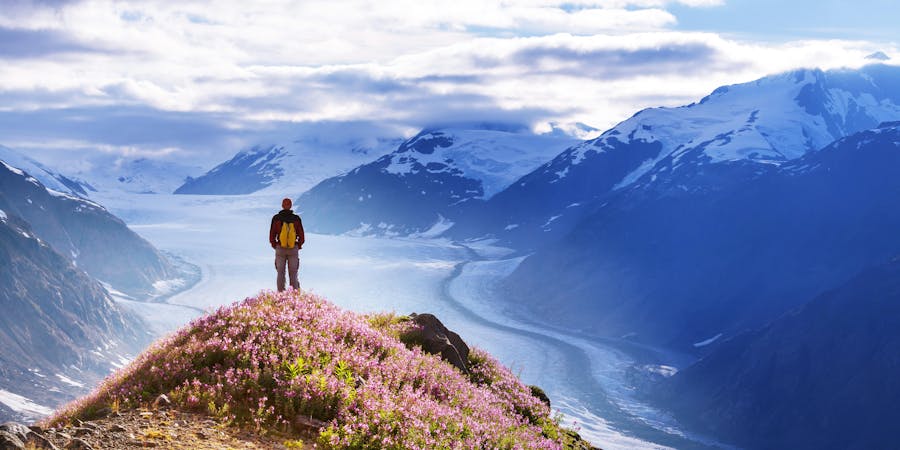Hiking Spot in Salmon Glacier, Alaska (Photo: Galyna Andrushko/Shutterstock) Hiking Spot in Salmon Glacier, Alaska (Photo: Galyna Andrushko/Shutterstock)
