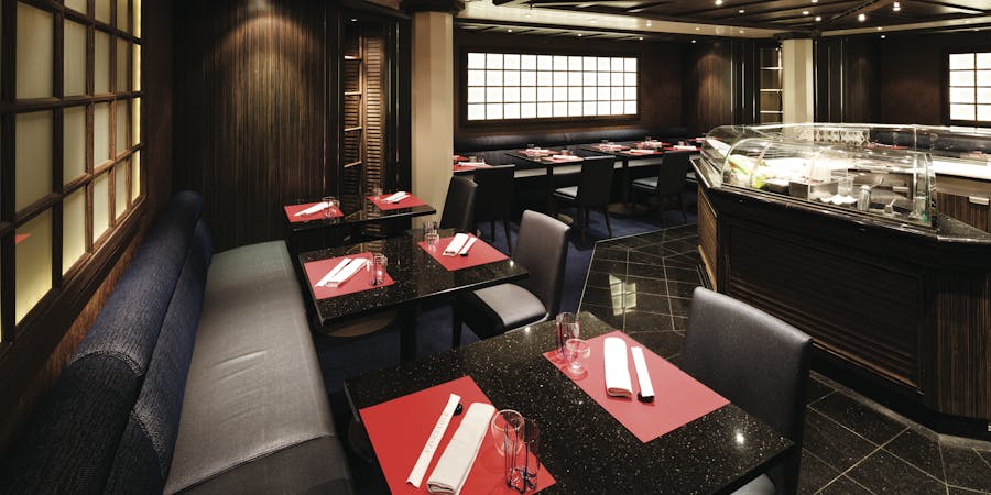 Seishin Japanese Restaurant (Photo: Silversea) Seishin Japanese Restaurant (Photo: Silversea)