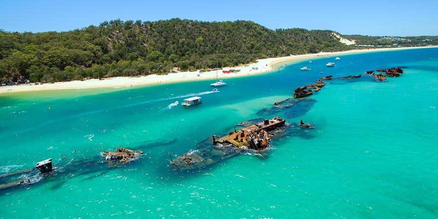 Moreton Island, Queensland, Australia (Photo: Darren Tierney/Shutterstock) Moreton Island, Queensland, Australia (Photo: Darren Tierney/Shutterstock)