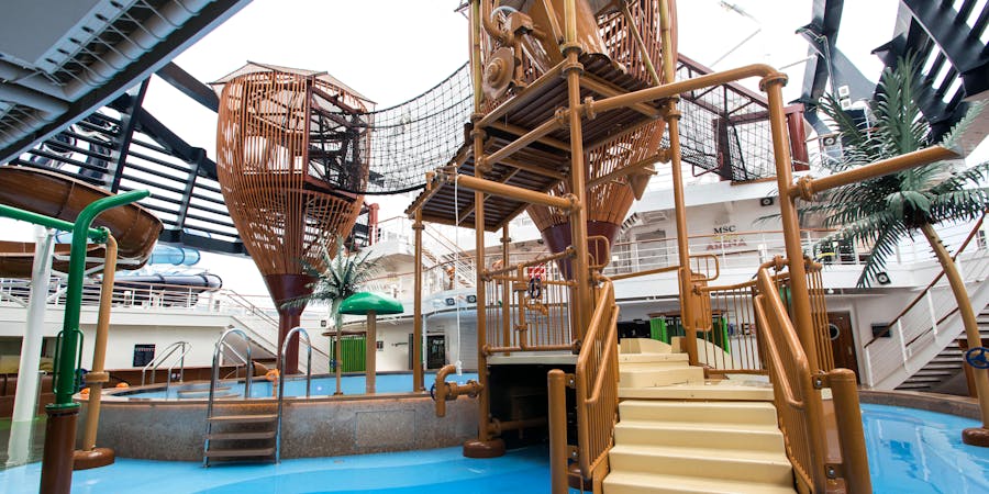 Forest Aquaventure Park on MSC Seaside (Photo: Cruise Critic) Forest Aquaventure Park on MSC Seaside (Photo: Cruise Critic)