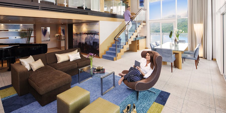 Royal Loft Suite on Oasis of the Seas (Photo: Royal Caribbean) Royal Loft Suite on Oasis of the Seas (Photo: Royal Caribbean)