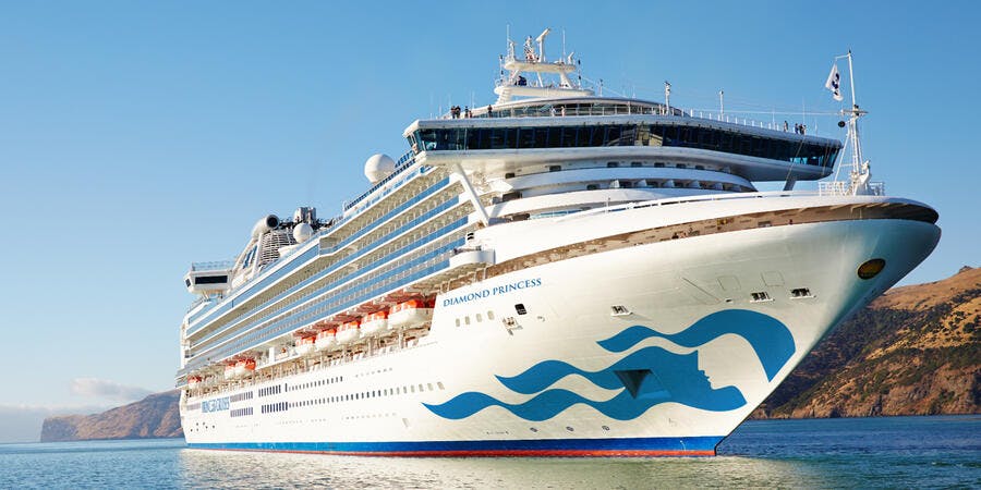 Diamond Princess (Photo: Princess Cruises) Diamond Princess (Photo: Princess Cruises)