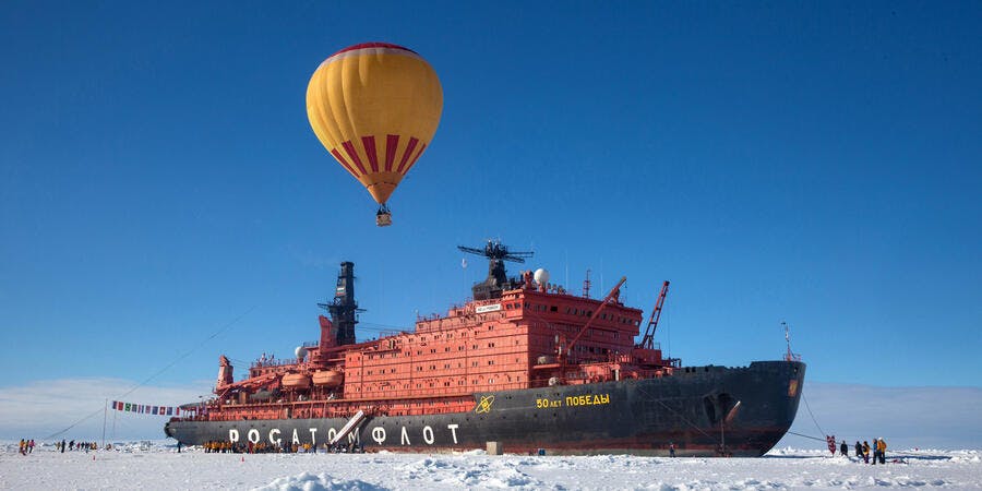 50 Years of Victory (Photo: Quark Expeditions) 50 Years of Victory (Photo: Quark Expeditions)