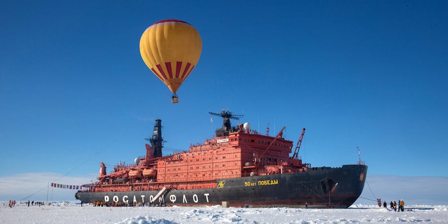 50 Years of Victory (Photo: Quark Expeditions) 50 Years of Victory (Photo: Quark Expeditions)