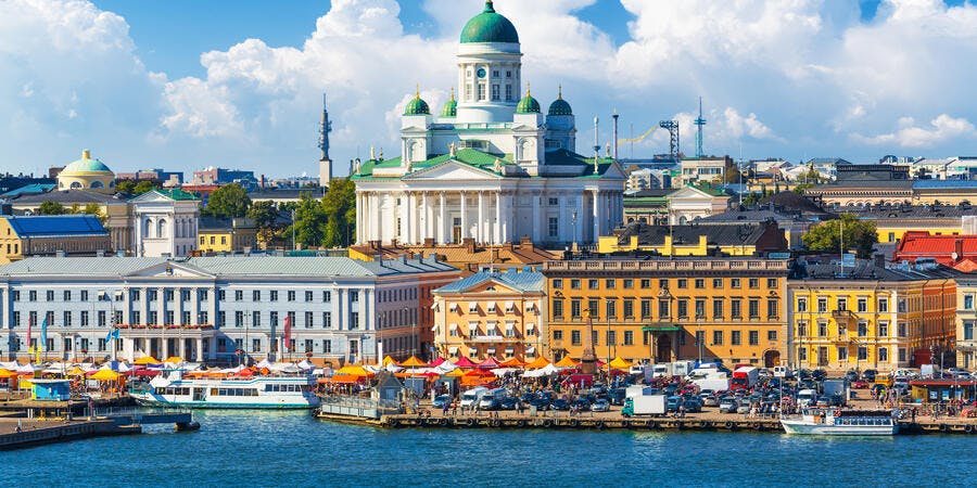 Market Square in Old Town, Helsinki, Finland (Photo:Scanrail1/Shutterstock) Market Square in Old Town, Helsinki, Finland (Photo:Scanrail1/Shutterstock)