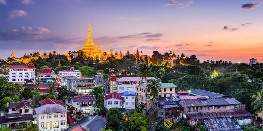 Yangon (Rangoon) (Photo:Sean Pavone/Shutterstock) Yangon (Rangoon) (Photo:Sean Pavone/Shutterstock)