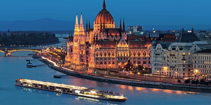 Scenic Jade cruising past the Parliament Building in Budapest, Hungary (Photo: Scenic) Scenic Jade cruising past the Parliament Building in Budapest, Hungary (Photo: Scenic)