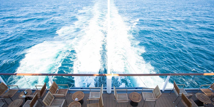 View of the wake on Celebrity Solstice (Photo: Cruise Critic) View of the wake on Celebrity Solstice (Photo: Cruise Critic)