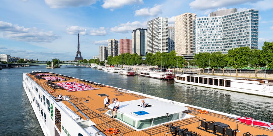 The sun deck on Uniworld's Joie de Vivre (Photo: Cruise Critic) The sun deck on Uniworld's Joie de Vivre (Photo: Cruise Critic)