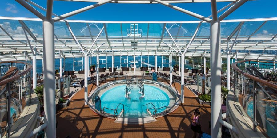 The Solarium on Oasis of the Seas (Photo: Cruise Critic) The Solarium on Oasis of the Seas (Photo: Cruise Critic)