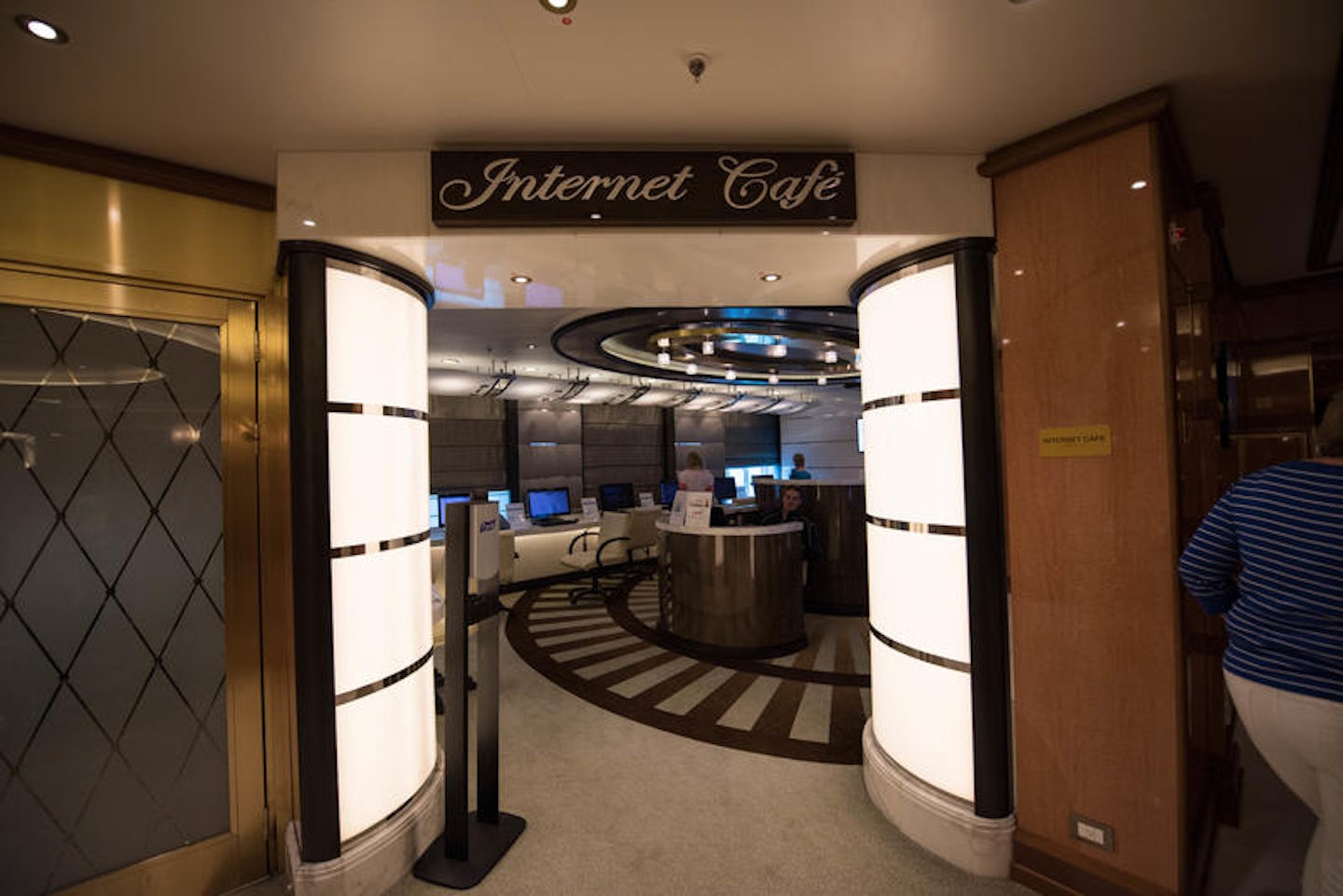 Internet Cafe on Regal Princess