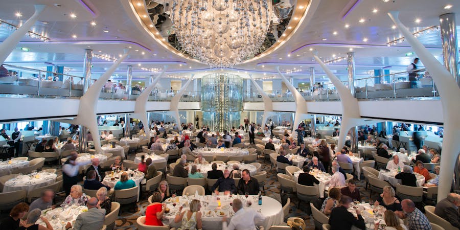 The Moonlight Sonata Dining Room on Celebrity Eclipse (Photo: Cruise Critic) The Moonlight Sonata Dining Room on Celebrity Eclipse (Photo: Cruise Critic)
