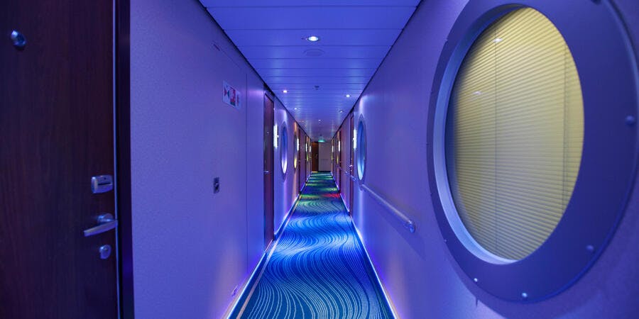 Hallways on Norwegian Getaway Hallways on Norwegian Getaway