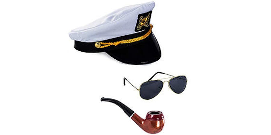 Cruise Captain Costume Set (Photo: Amazon) Cruise Captain Costume Set (Photo: Amazon)
