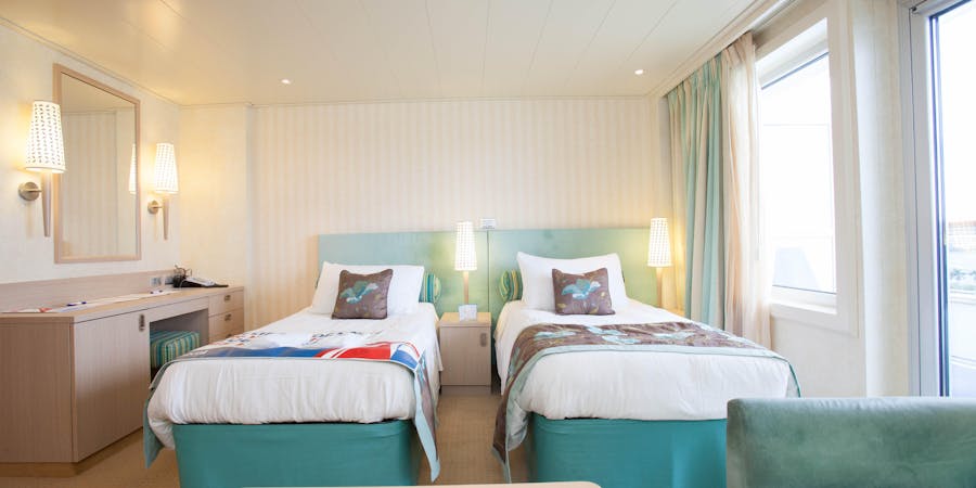 The Cloud 9 Spa Balcony Cabin on Carnival Breeze The Cloud 9 Spa Balcony Cabin on Carnival Breeze