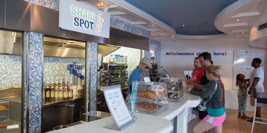 Shake Spot on Carnival Sunshine Shake Spot on Carnival Sunshine