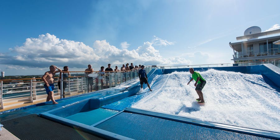 FlowRider on Oasis of the Seas (Photo: Cruise Critic) FlowRider on Oasis of the Seas (Photo: Cruise Critic)