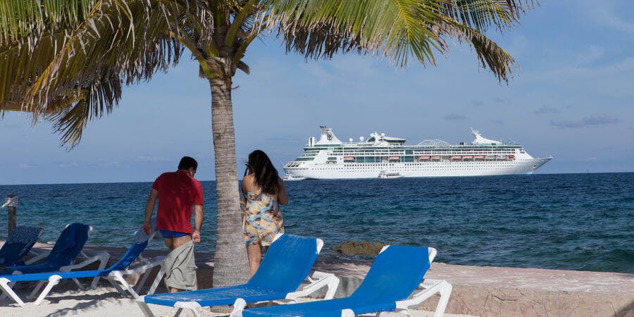 Enchantment of the Seas at CocoCay (Photo: Cruise Critic) Enchantment of the Seas at CocoCay (Photo: Cruise Critic)