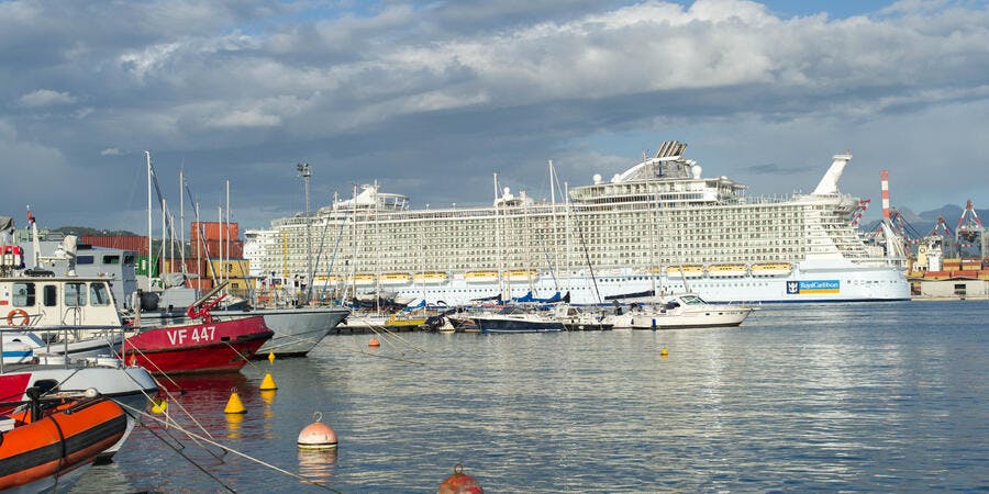Ship Exterior on Allure of the Seas Ship Exterior on Allure of the Seas
