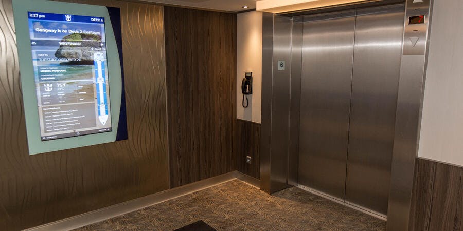 Elevators on Anthem of the Seas (Photo: Cruise Critic) Elevators on Anthem of the Seas (Photo: Cruise Critic)