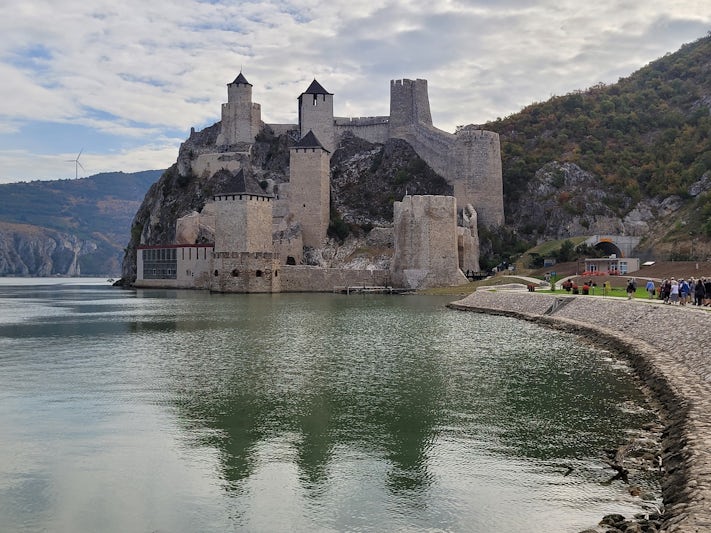 Incredible fortress in Golubac, Serbia. You could easily spend a full day visiting this place