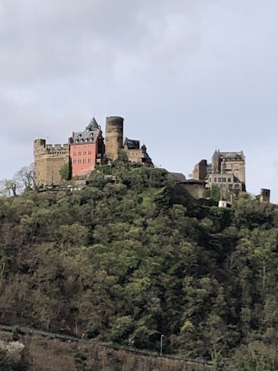 One of the many castles on the Rhine.