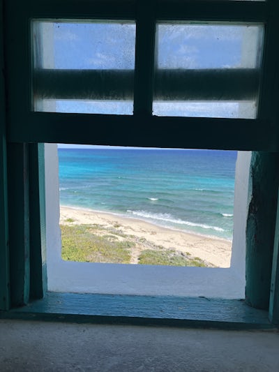 View from southern lighthouse on Cozumel. Worth the drive!