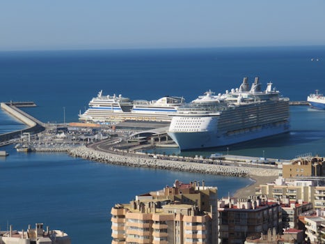 Allure Of The Seas In Malaga Spain