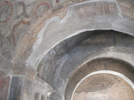 Pompeii original ceiling