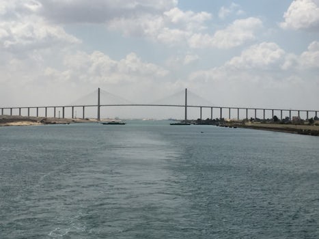 Bridge over Suez Canal, Egypt