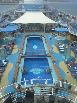 Pride of America pools and hot tubs