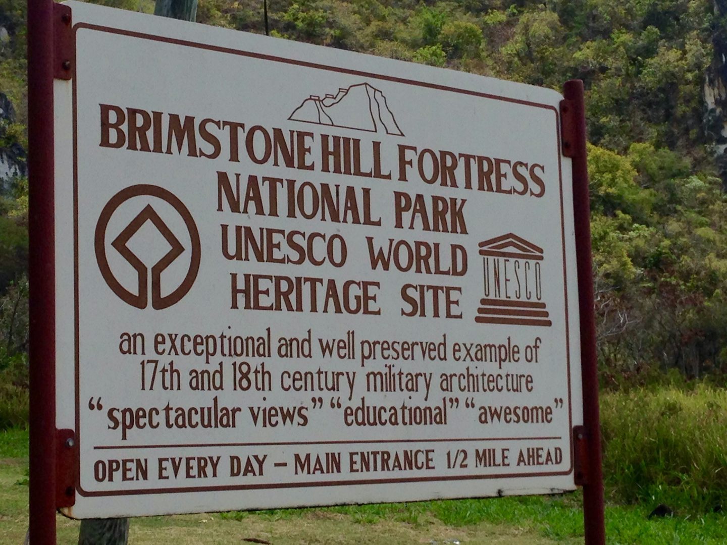 Brimstone Hill Fortresson St. Kitts