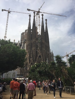 La Sagrada Familia Cathedral, Barcelona, Spain