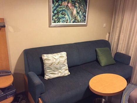 Couch in Cabin