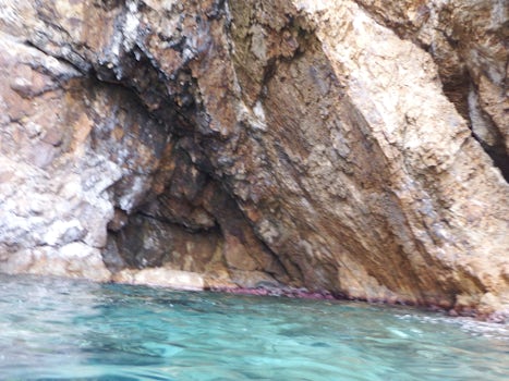Norman Island cave snorkel, Tortola