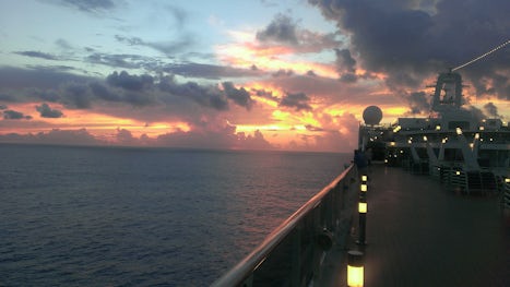 Another sunrise at sea