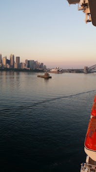 Returning into Sydney.