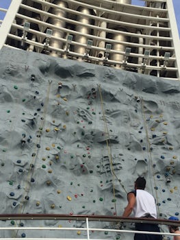 Rock Climbing Wall - a good challenge