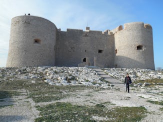 Chateau D'If, Marseilles.  (Count of Monte Christo)