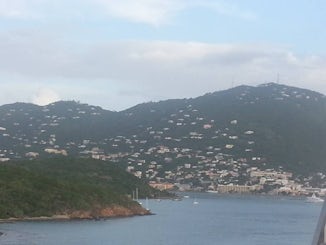 Coming into St. Thomas.
