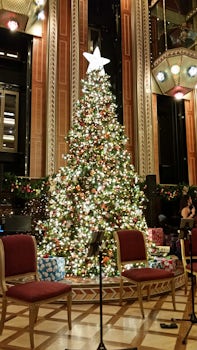 Christmas tree in Atrium