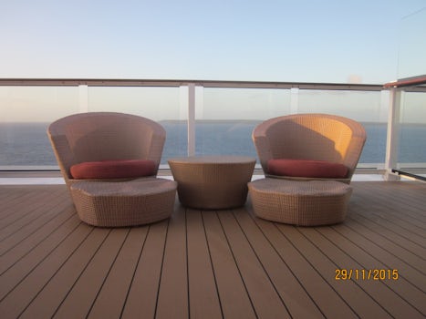 A restful spot on deck