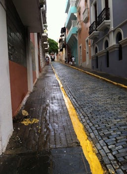 Old San Juan Cobblestone Streets