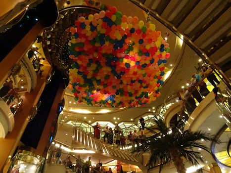 Princess 50th Anniversary Balloon Drop