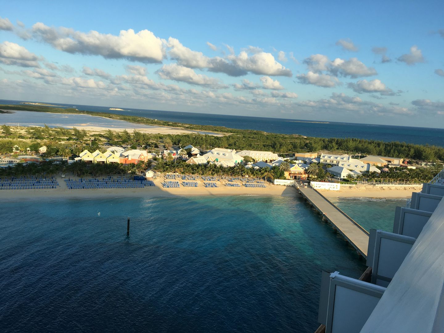 View of Grand Turk from the ship