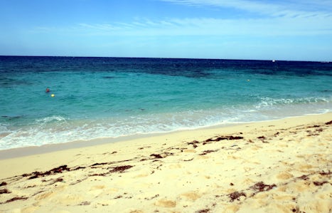 Part of beach at Nachi Cocum in Cozumel